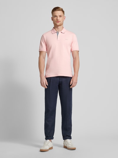 Gant Regular Fit Poloshirt mit Label-Stitching Pink 1