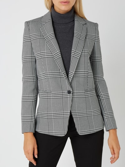 BOSS Blazer met glencheck Zwart - 3