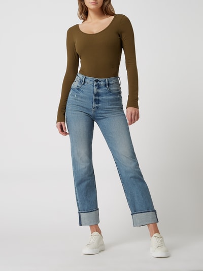 G-Star Raw Straight fit jeans met stretch, model 'Tedie' Jeansblauw - 1