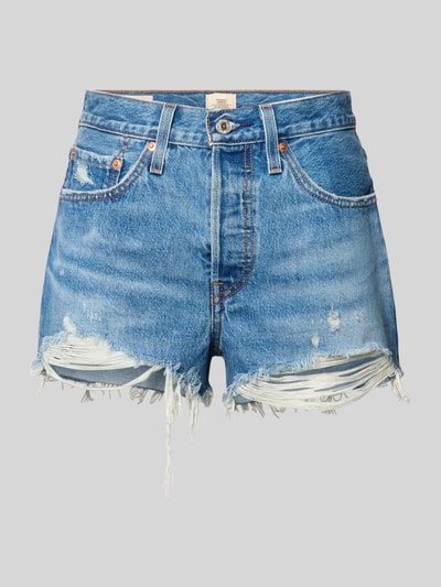 Levi's® szorty jeansowe z 5 kieszeni Jeansowy niebieski 2