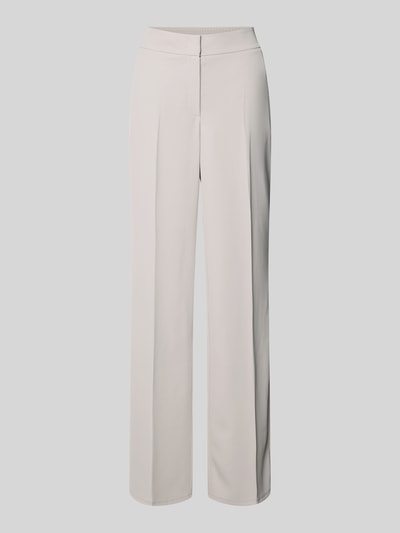 Produktfoto, Stoffhose mit französischen Eingrifftaschen und Bügelfalte von Betty Barclay, helles Material-Mix mit Stretch-Anteil, Gerader-Schnitt