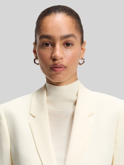 BOSS Slim Fit Blazer mit gerafften Ärmeln Modell 'Jia16' Hellgelb 3