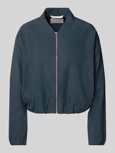 Marc O'Polo Regular Fit Blouson aus Lyocell-Leinen-Mix Marine 2