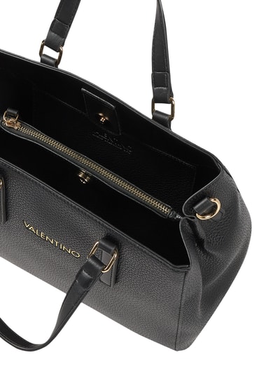 VALENTINO BAGS Handtas in leerlook, model 'Superman' Zwart - 4