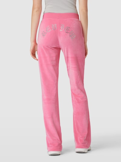 Review Fluwelen sweatpants met REVIEW BLING Fuchsia - 5