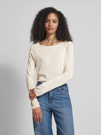 Christian Berg Woman Longsleeve met ronde hals Zand - 4