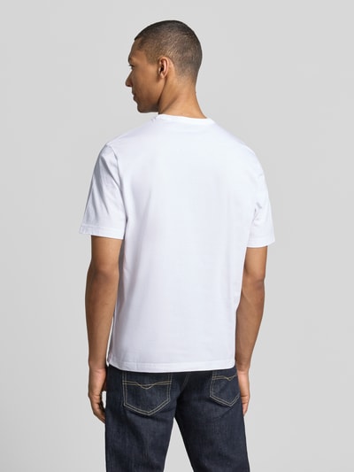 Paul Smith T-Shirt mit Rundhalsausschnitt und Motiv-Print Weiss 5