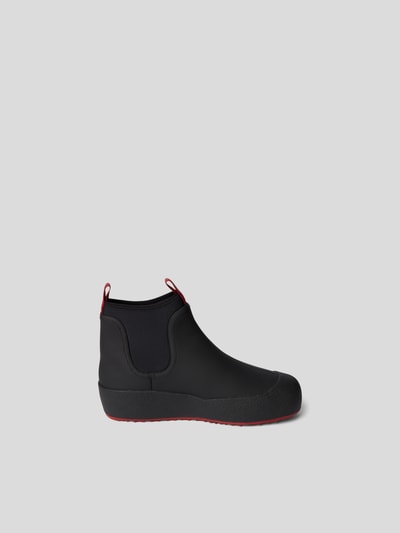Bally Chelsea Boots mit Kontrastbesatz Schwarz 5