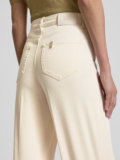 Liu Jo White Jeans mit 5-Pocket-Design Offwhite 3