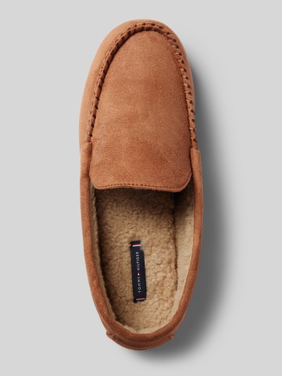 Tommy Hilfiger Moccasins met labeldetails Cognac - 3