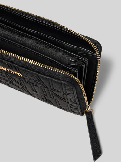 VALENTINO BAGS Portemonnaie mit Logo-Muster Modell 'PANSY' Black 3