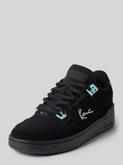 KARL KANI Leren sneakers met labeldetails Wit - 1