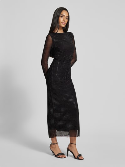 Jake*s Cocktail Cocktailkleid mit Ziersteinbesatz Black 1