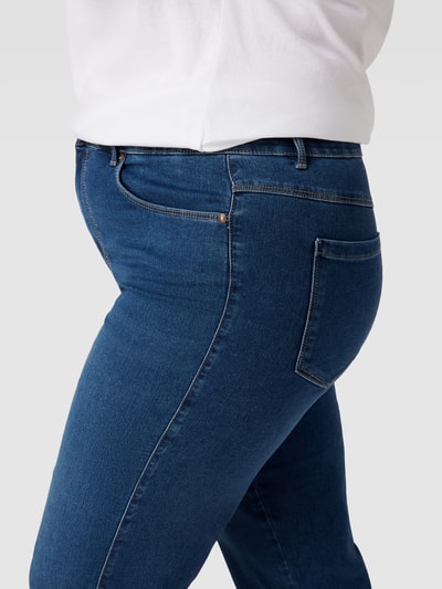 ONLY CARMAKOMA PLUS SIZE Caprijeans mit 5-Pocket-Design Jeansblau 3