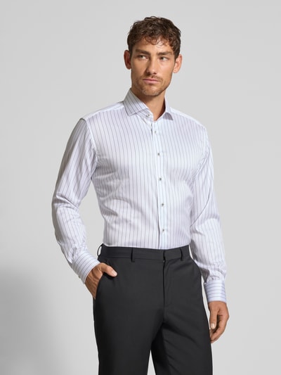 ETERNA Modern Fit Business-Hemd mit Kentkragen Weiss 4