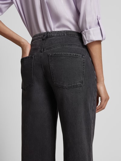 Tom Tailor Wide Leg Jeans aus weichem Lyocell-Mix Anthrazit 3