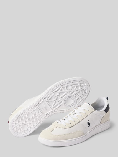 Polo Ralph Lauren Sneakers van echt rundleer Wit - 4