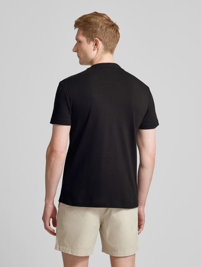 CK Calvin Klein T-shirt z detalem z logo Czarny 5