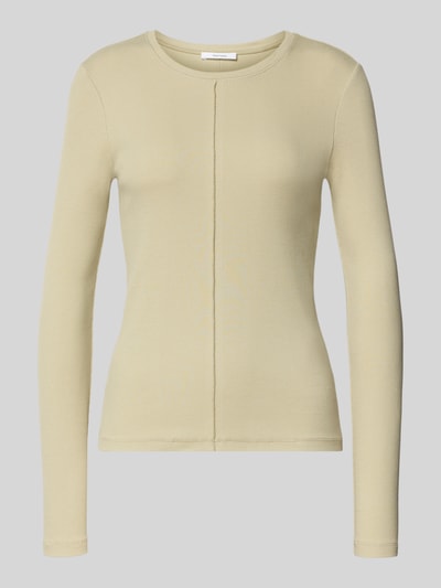 OPUS Longsleeve in Ripp-Optik Modell 'Sadalie' Schilf 2