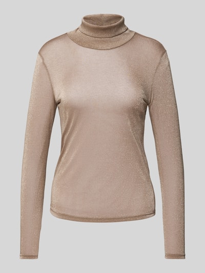 Only Longsleeve mit Stehkragen Modell 'LAMERA' Sand 1