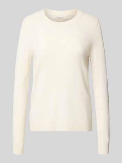 Christian Berg Woman Strickpullover aus reinem Kaschmir Offwhite 2