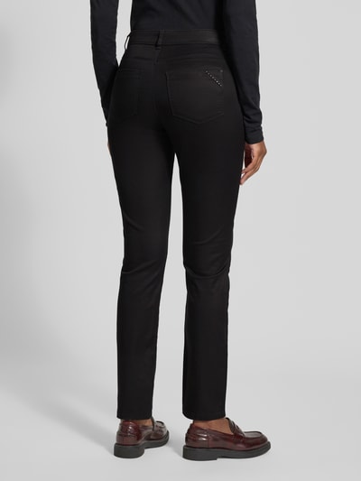 Christian Berg Woman Jeansy o kroju slim fit z wpuszczanymi kieszeniami i kieszeniami z tyłu Czarny 5