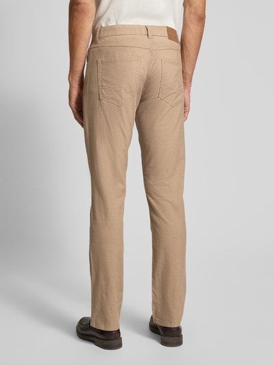 Christian Berg Men Straight Fit Hose mit Eingrifftaschen Beige 5