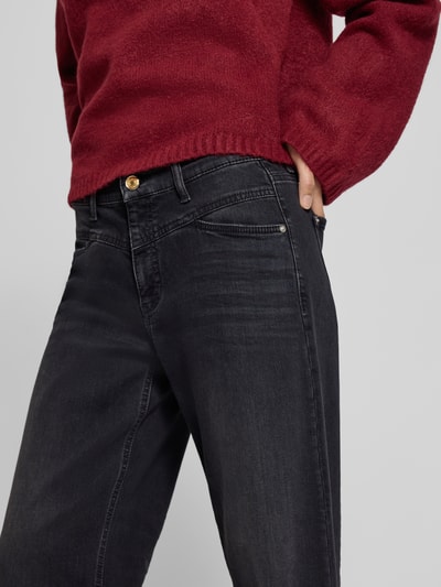 Cambio Barrel Fit Jeans mit Eingrifftaschen Modell 'ELIN' Anthrazit 3