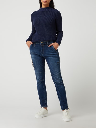 MAC Relaxed Slim Fit Jeans mit Lyocell-Anteil Modell 'Rich' Blau 1