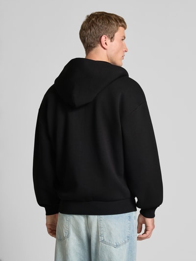 REVIEW Bluza rozpinana z nadrukiem z logo Czarny 5