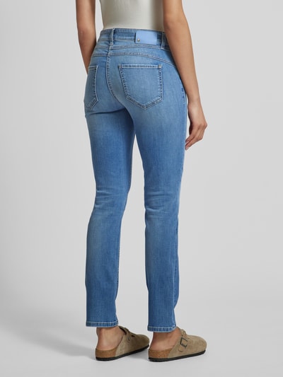 Cambio Slim Fit Jeans mit Ziernähten Modell 'PARLA SEAM' Hellblau 5