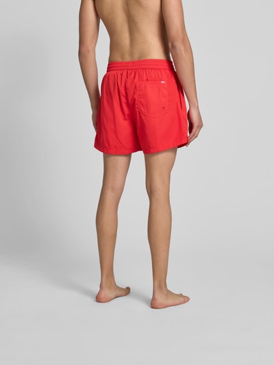 Diesel Badehose mit elastischem Bund Rot 5