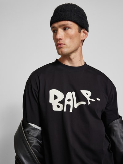 Balr. T-Shirt mit Label-Print Black 3