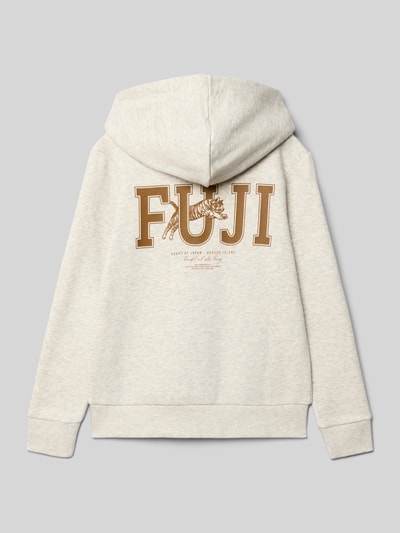 Jack & Jones Bluza z kapturem model ‘KENJI’ Jasnoszary melanż 3