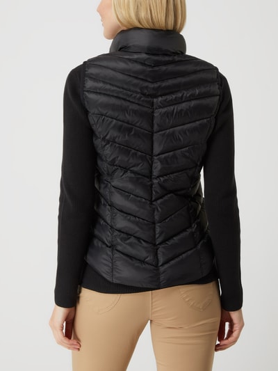 Christian Berg Woman Bodywarmer met naadritszakken Zwart - 5