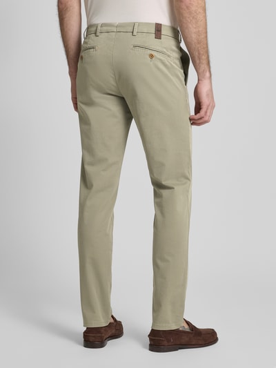 Mmx Regular Fit Chino mit Eingrifftaschen Modell 'LUPUS' Dunkelgruen 5