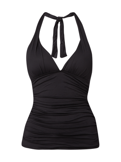 Lauren Ralph Lauren Tankini-Oberteil mit seitlichen Raffungen Black 2