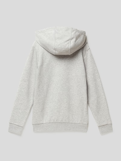 ADIDAS SPORTSWEAR Hoodie mit Label-Print Mittelgrau meliert 3