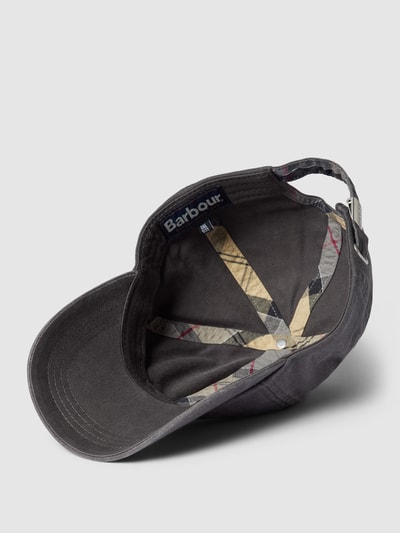 Barbour Czapka z wyhaftowanym logo model ‘CASCADE’ Jasnoszary 2