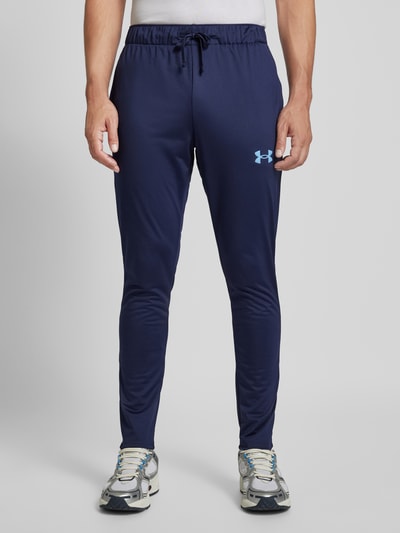 Under Armour Sweatpak met logoprint, model 'EMEA' Donkerblauw - 7