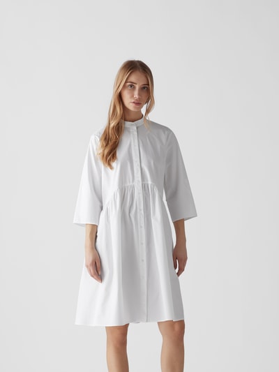 Lu Li Lina Blusenkleid im Oversized-Look Weiß 4
