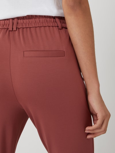 Only Jogpants mit Stretch-Anteil Modell 'Poptrash' Rostrot 3