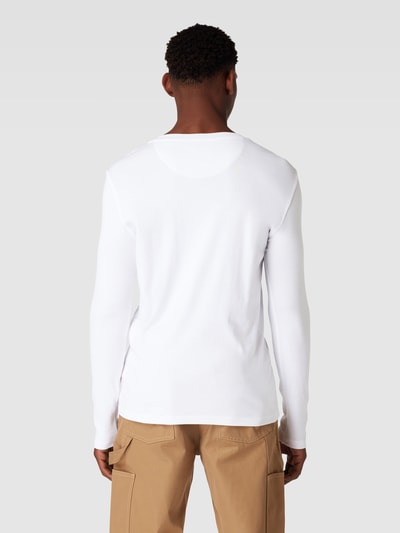 MCNEAL Longsleeve mit Rundhalsausschnitt Weiss 5