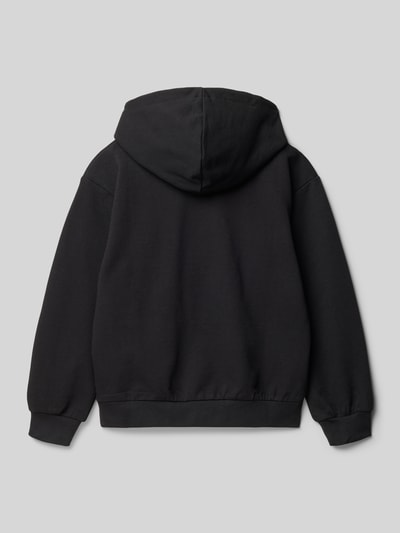 Guess Oversized hoodie met logostitching, model 'Active' Zwart - 3