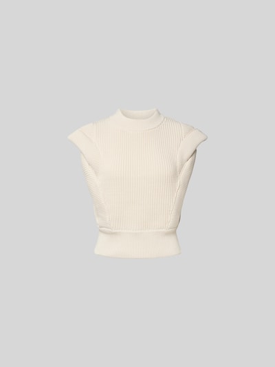Iro T-Shirt in Strick-Optik Ecru 2