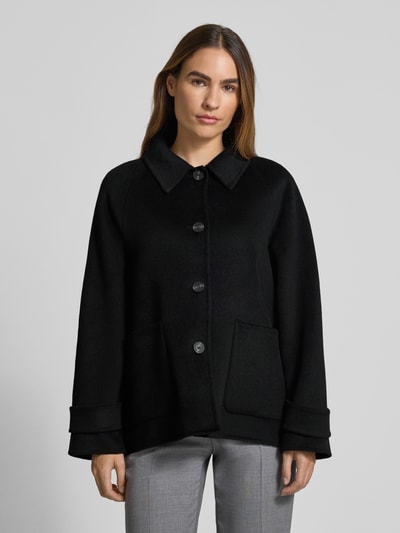 WITHBLACK Jack met knoopsluiting Zwart - 4