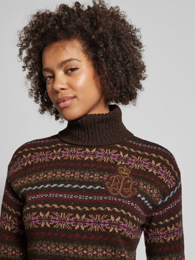 Lauren Ralph Lauren Strickpullover mit Label-Detail Modell 'JAMARNI' Multi Stylebop 3