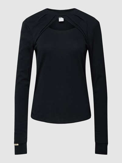 Nike Longsleeve mit Cut Out Black 2