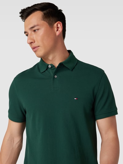 Tommy Hilfiger Poloshirt mit Label-Stitching Gruen 3