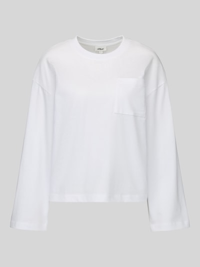 s.Oliver RED LABEL Langarmshirt mit Brusttasche Weiss 2